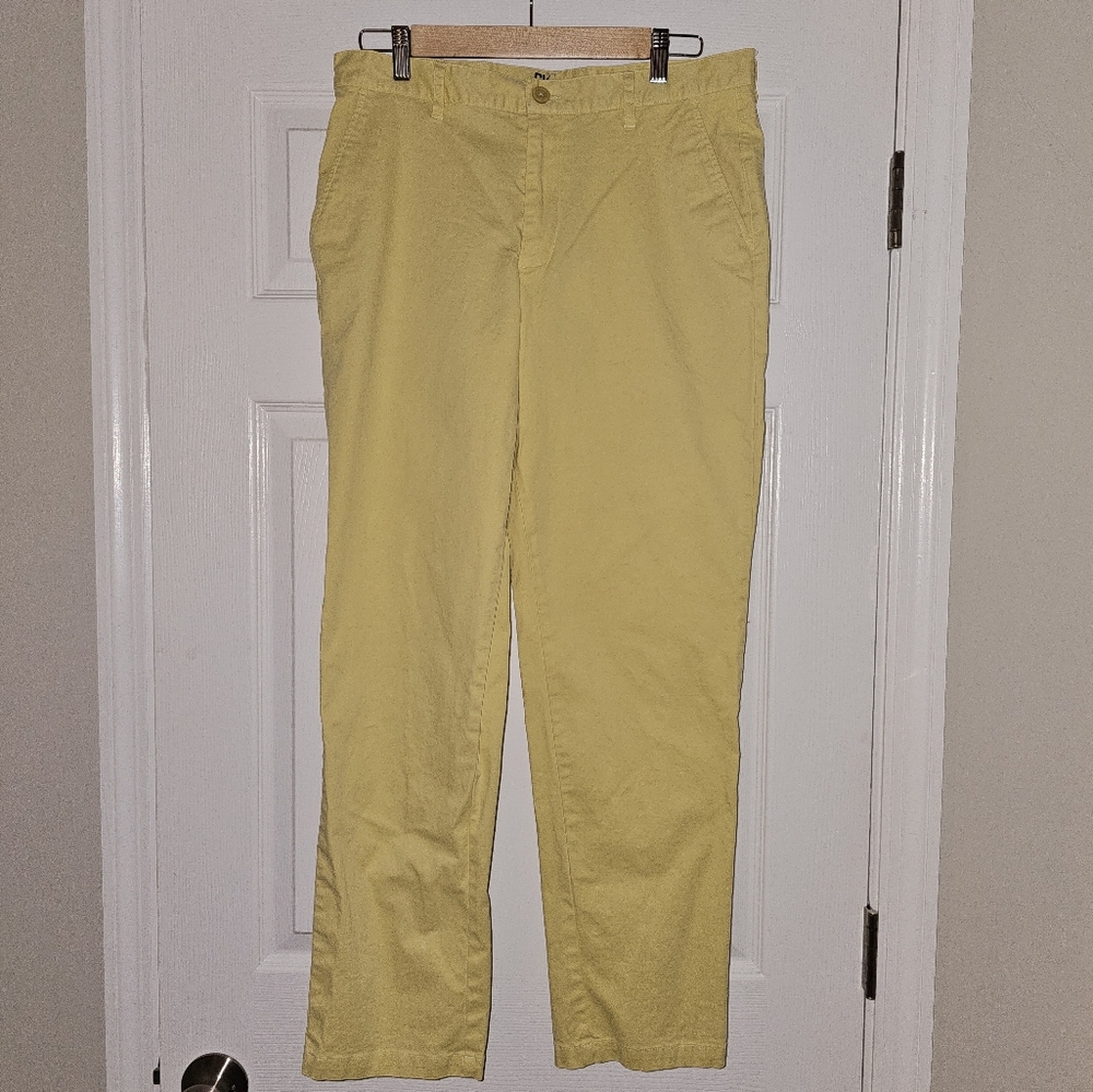 Graham Luxe Yellow hybrid pants, Size 36x30‎